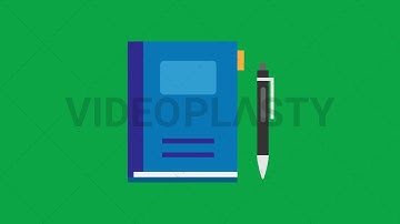 Notebook and Pen Animation [MOV & GIF]