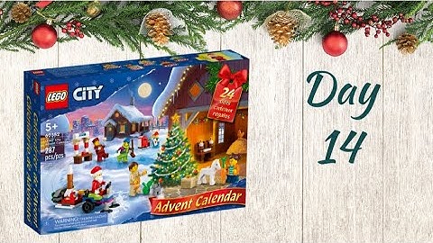 Lego City Christmas Advent Calendar Day 14 2022