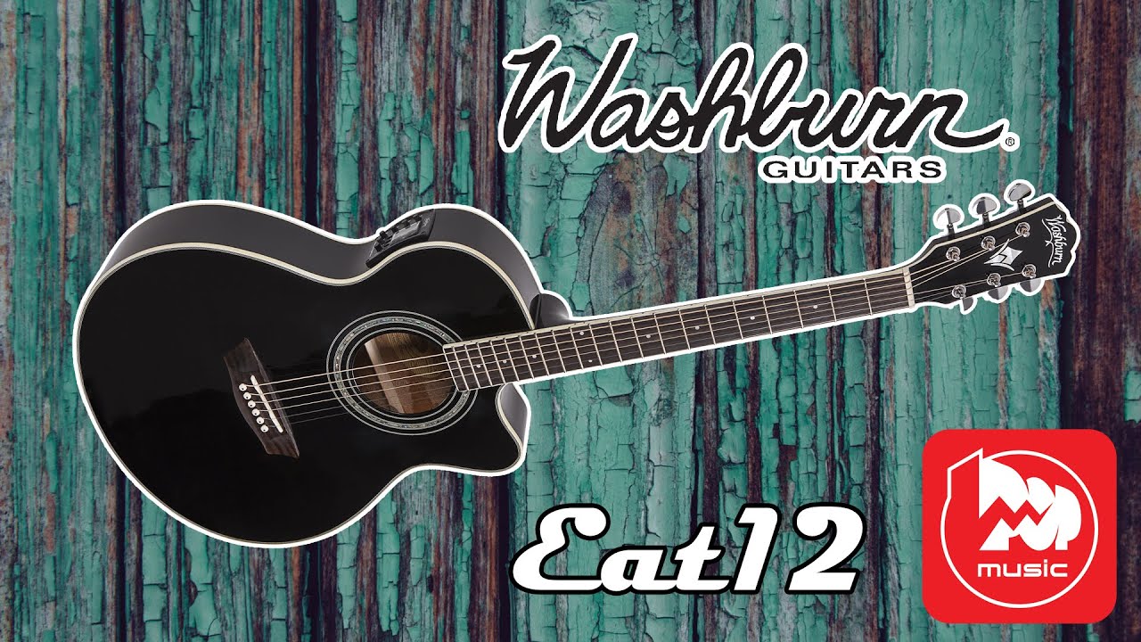 Washburn EAT12B Acoustic-Electric Guitar (Festival Series Mini