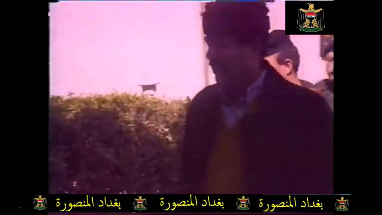 صدام حسين يزور طوزخورماتو بالتسعينات
