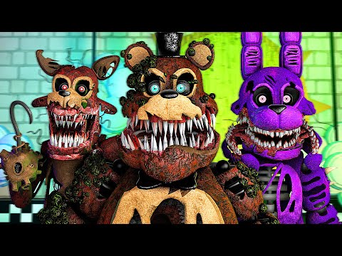 Five Nights at Freddy's Song (FNAF SFM 4K Twisted)(Ocular Remix)