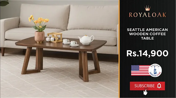 Royaloak | Seattle American Wooden Coffee Table
