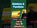 Class12 Maths/2025-26/CH-01/Relations &amp; Functions/Complete NCERT with Basic Concepts/S.K.Sama#shorts