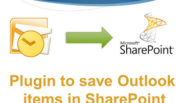 Syntapa "Add To" SharePoint plugin for MS Outlook - Demonstration