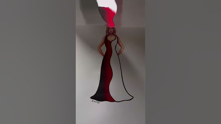 Let’s Paint a Dress with Acrylic Technique! 🎨✨💃🖌️