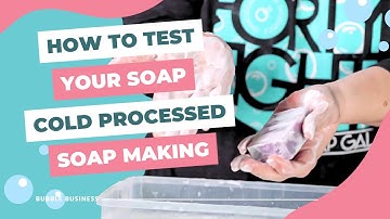 How to Test Your Soap Bars for Cure & Lather 🫧 Cold Process Soap R&D