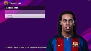 Ronaldinho Face PES Patch 2021