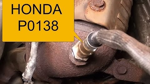 How to Fix HONDA P0138: O2 Sensor Circuit High Voltage (Bank 1, Sensor 2)