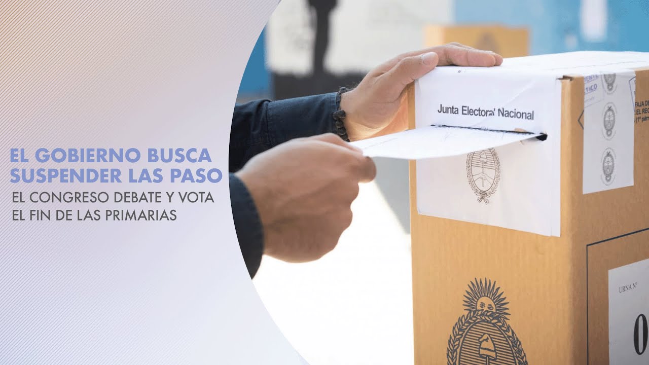 El Gobierno busca suspender las PASO - YouTube