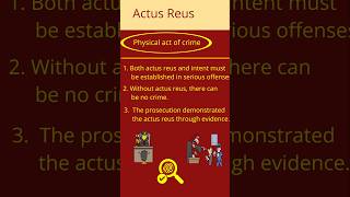 Actus Reus Meaning With Examples #newwords #education #vocabs #law