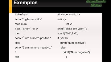 Introdução a Shell Script - Terceira Parte - www.compilandoideias.com.br