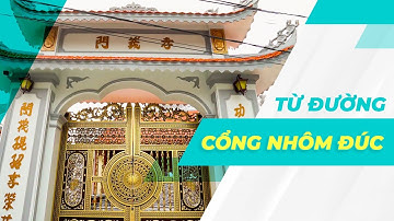 Thi Công Trọn Gói Hệ Cổng Nhôm Đúc Chân Không Cho Từ Đường Tại Phú Thọ