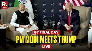 Modi-Trump Meets LIVE: PM Modi Raises Hormuz Concern | Indian Seafarers' Safety Top Priority | G7