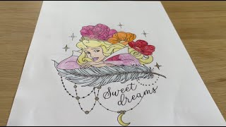 Coloring ★ Disney Princess Aurora ★ Sleeping Beauty