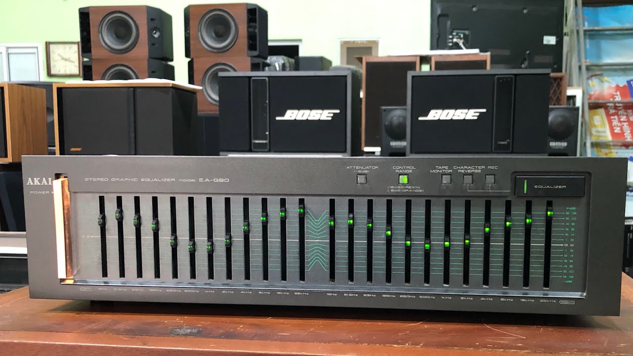AIKAI EA-G90 GRAPHIC EQUALIZER IN MINT CONDITION - YouTube