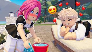 Billionaire Boy Obsessed with Abandoned Girl 🔥(Episode 2) | Roblox Family Roleplay