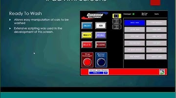 iPad HMI for the Car Wash Industry with InduSoft Web Studio