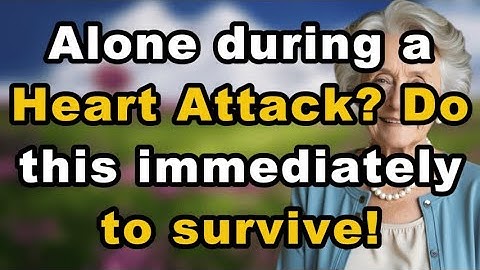 How to Survive a Heart Attack Alone After 60 - 7 Life Saving Tips Every Senior Must Know