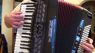 Palmer-Hughes Accordion Course 1, Pg 25, The Donkey, (Practice 5 Times)