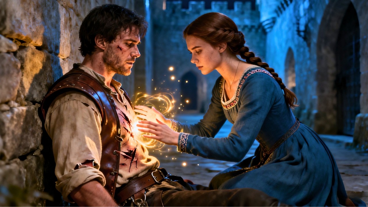 The Omega Healed the Fallen Alpha King — At Dawn, 100 Wolves Claimed Her