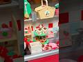Mini Kitchen - Strawberry Kitchen! 🍓🍃⏲️ #rement #strawberry #minikitchen #cute