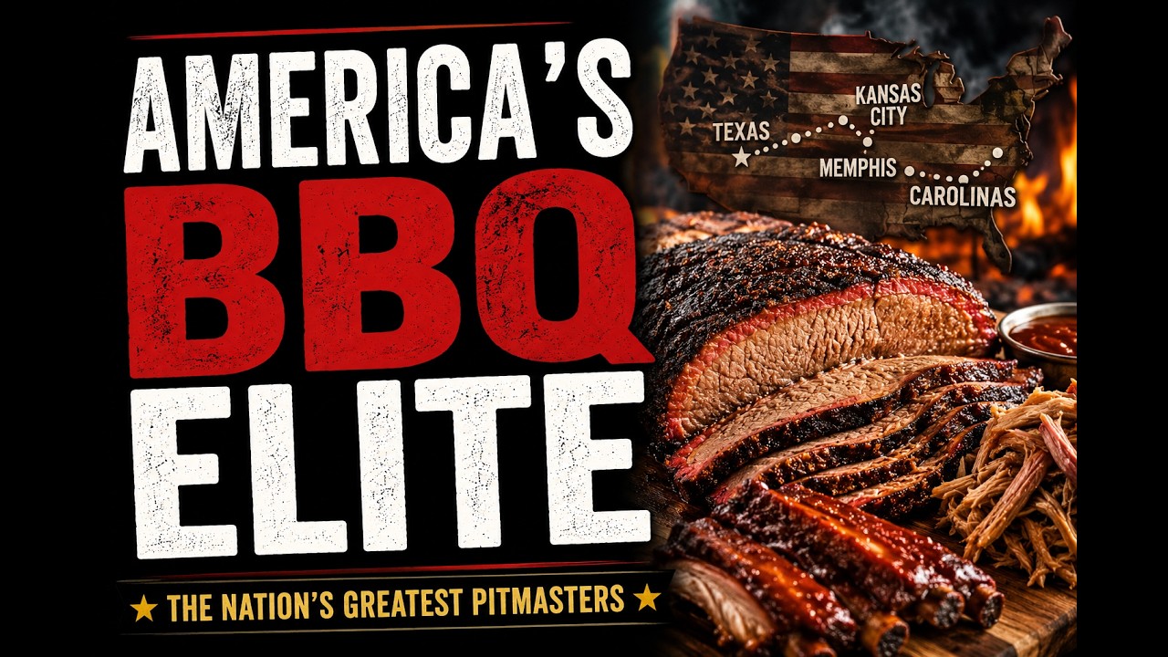 🥩 The Search for America’s Best BBQ | Legendary Brisket, Ribs & Smokehouses