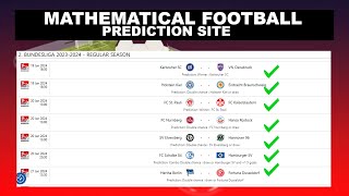 One Best Mathematical Football Prediction Site - Best for Longbet and Popular Leagues Tips screenshot 2