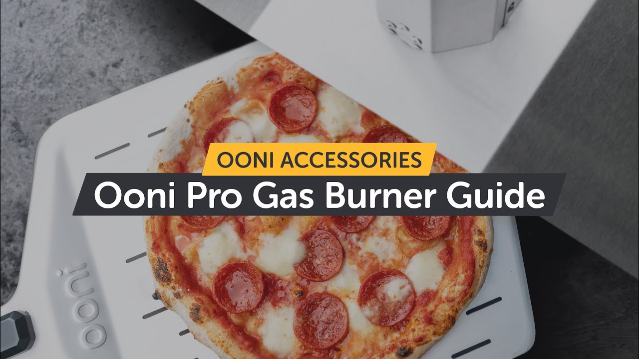 Gas burner for Ooni Pro | How to Setup and Use - YouTube