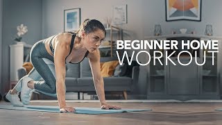 AT HOME Beginners TOTAL BODY Workout (Zero Equipment)