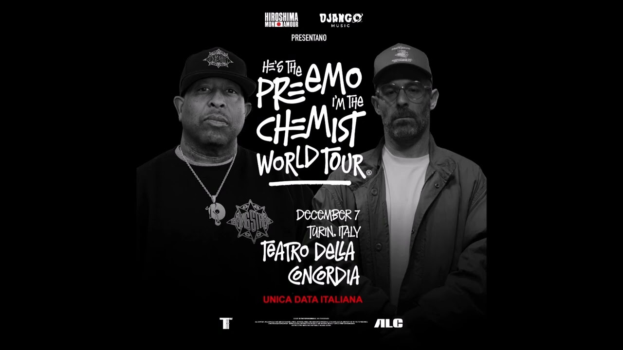 Dj Premier & The Alchemist @ Teatro Della Concordia Venaria Torino