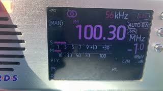 [Low Tropo] - 100.3 MHz - Радио Море (Керчь, 283 км) 1