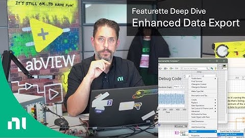 NI LabVIEW 2025 Q3 – Enhanced Data Export