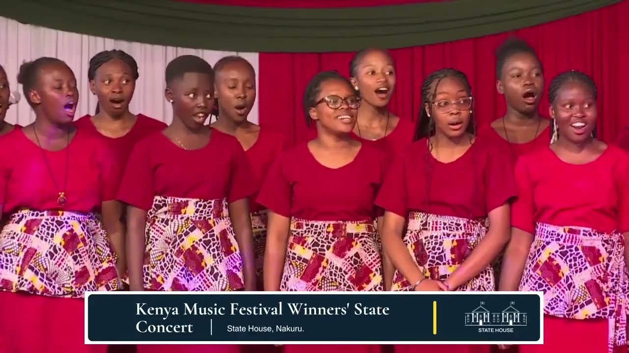 Kabarak University's Choir Performance at the 95th Kenya Music Festival Winners' State Concert