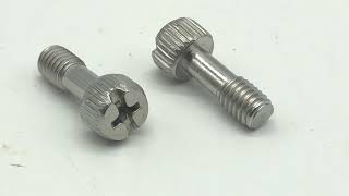 -32 Knurled Shoulder Steel Knurled Thumb Screw