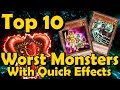 Top 10 Worst Monsters With a Quick Effect in YuGiOh