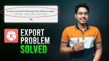 KineMaster Export Error Problem SOLVED 🔥