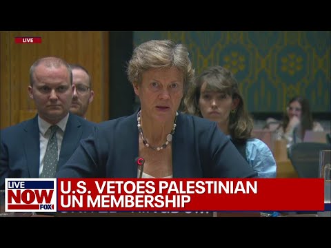 US vetoes Palestinian UN membership | LiveNOW from FOX