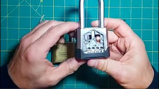 [31] Cutaway of Master Lock M176 Combo Lock