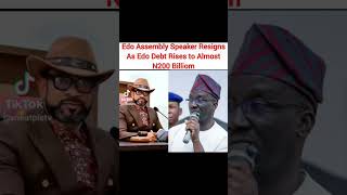Information The Speaker of the Edo State House of Assembly, Blessing Agbebaku, has resigned Guide