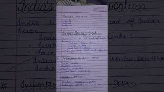 class 11th "Arts"geography India location