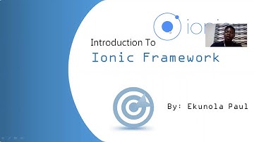Introduction to Ionic Framework