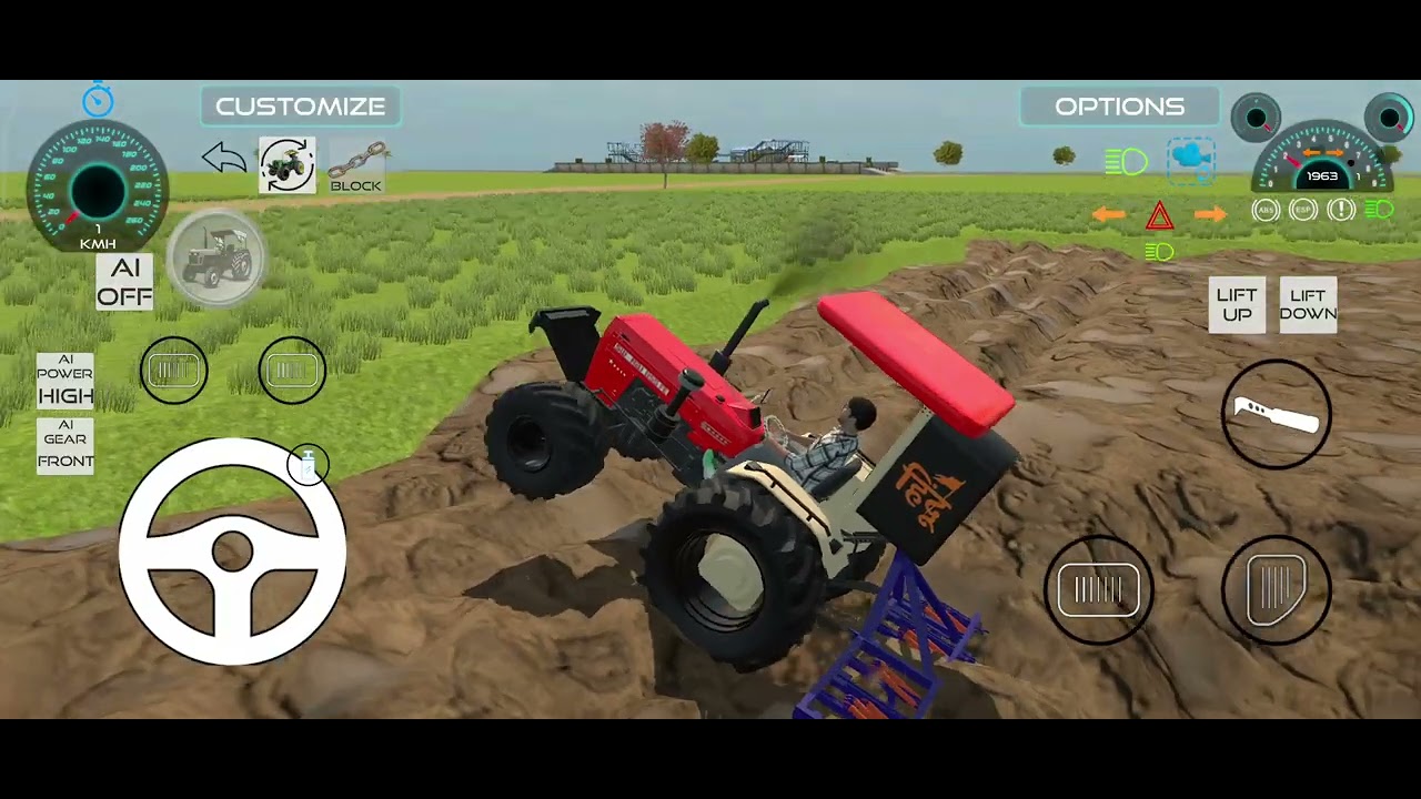 Sawaraj tractor 🚜🚜🚜 & thar 4x4 