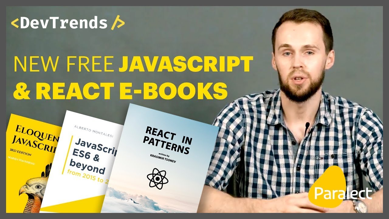 DevTrends #24: New Free JavaScript & React E-Books
