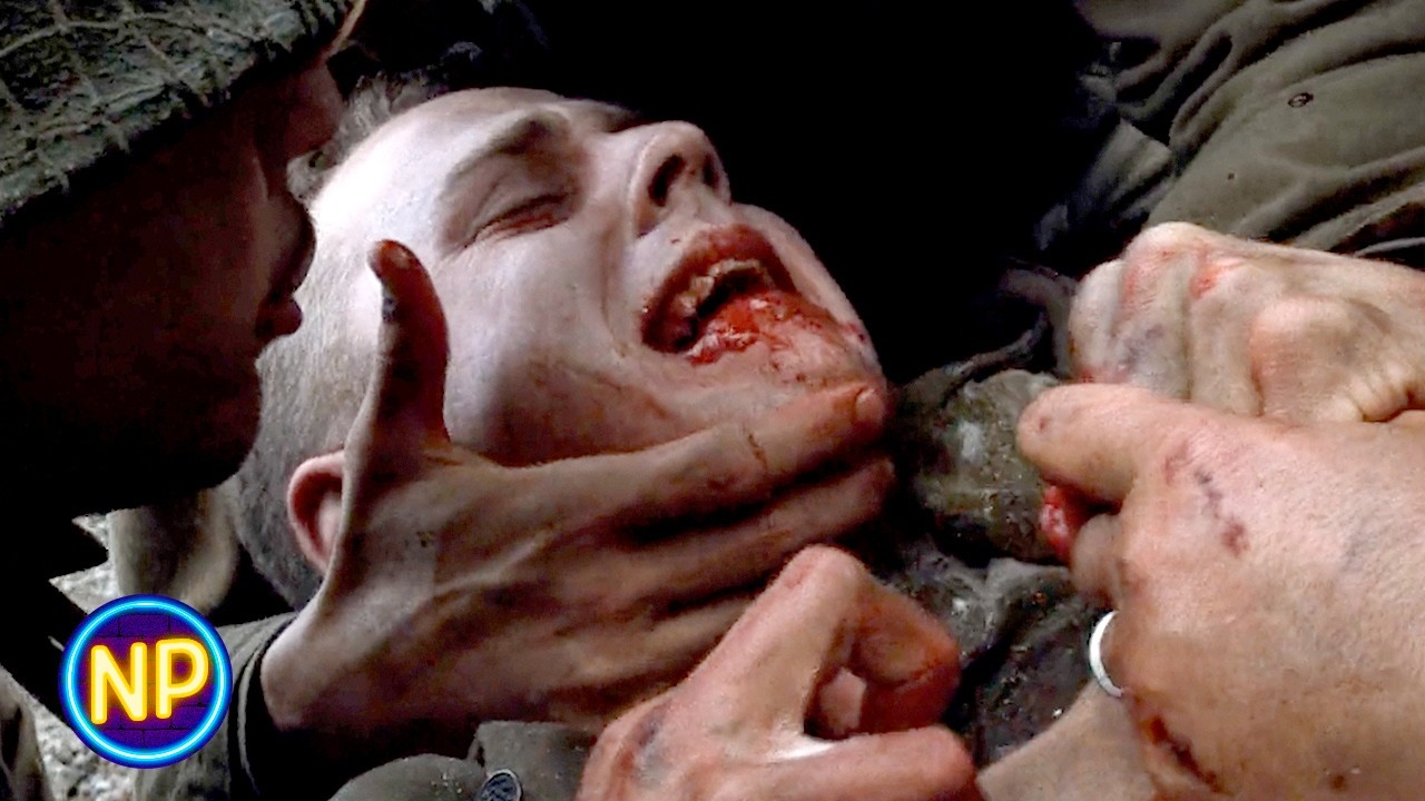Wade is Killed by a Sniper | Saving Private Ryan