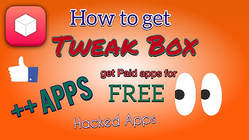 How to get Tweak Box - get Paid apps FREE, hacked apps, ++apps ( no jailbreak no computer )