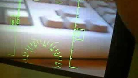 HTC HD2 DirectX 3D, DirectShow HUD (Head-up display)
