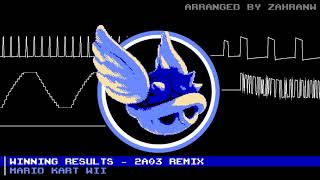 Winning Results 8bit remix (Mario Kart Wii)