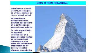 Modelado glaciar Modelado glaciar