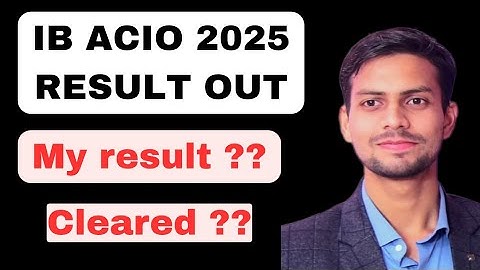 My IB ACIO 2025 RESULT | MY EXPERIENCE | CLEARED ?? | #ibacio2025 #ibexam #ibmaths #ibacio #cpoexam 