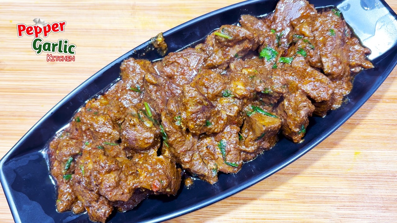 Mutton Liver Masala Curry Recipe | মাটন লিভার মাসালা কারি রেসিপি 